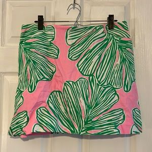 Size 10 Lilly Pulitzer palm skirt